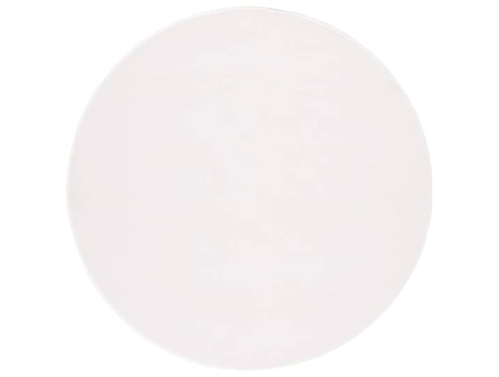 Tapis solide et tonale en polyester blanc, 183 cm