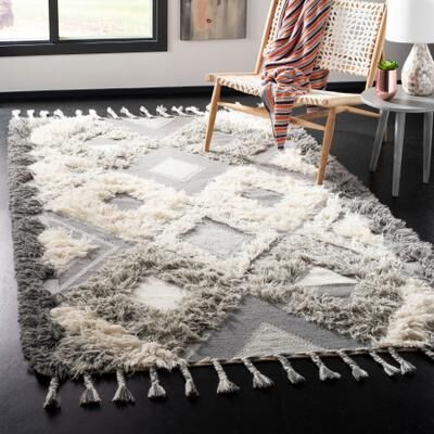 SAFAVIEH Hand-knotted Kenya Adalyn Southwestern Tribal Wool Rug
