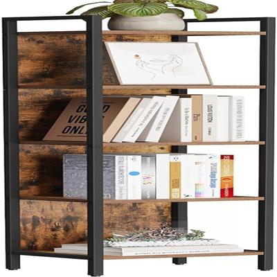 No 5 or 6 Tier Bookshelf Narrow Bookcase for Small Space