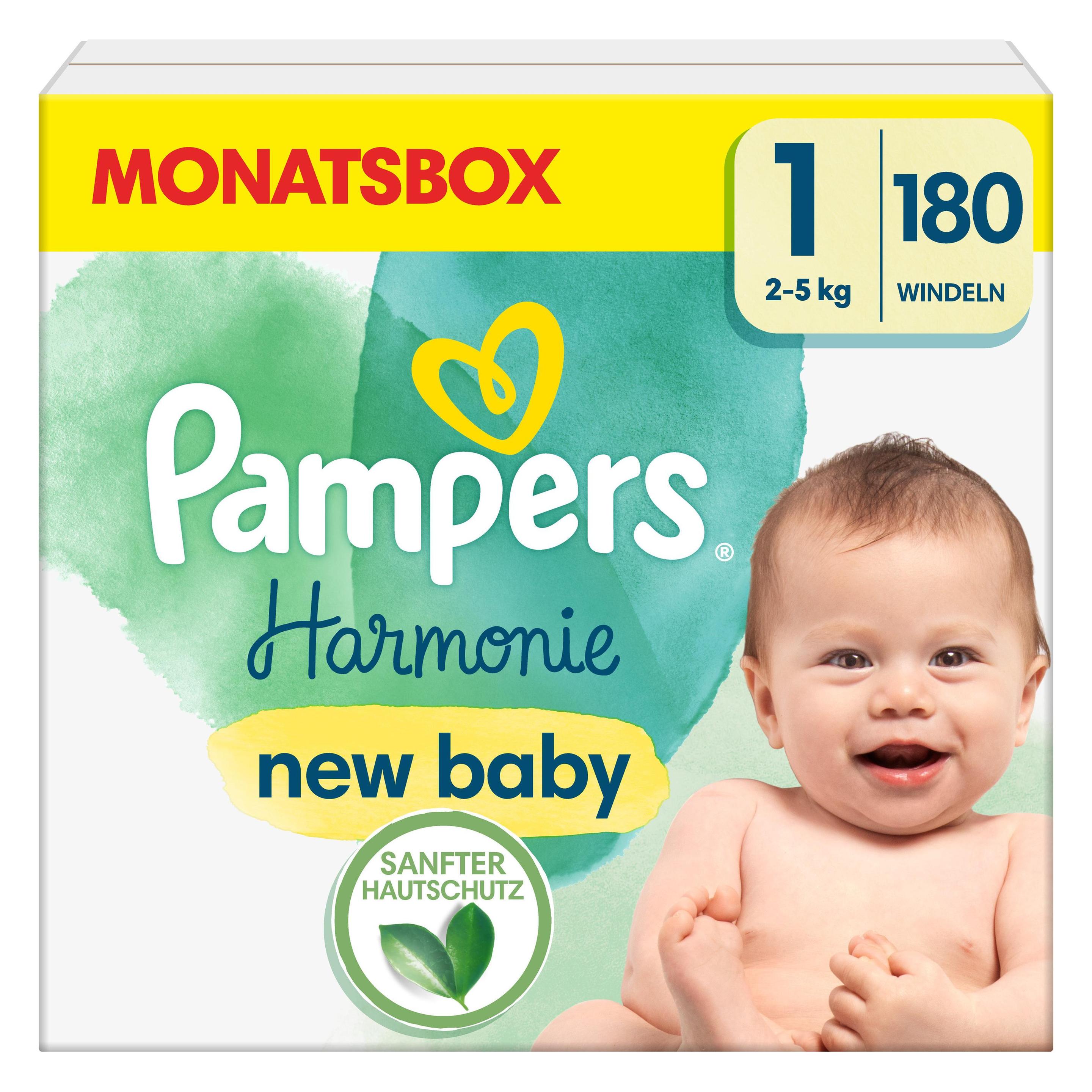 Pampers Harmonie (Gr. 1, Monatsbox, 180 Stk.) (8006540867808)