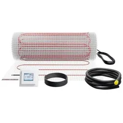 Stiebel Eltron, Bodenheizung, Elektrische Fussbodenheizung für grosse Flächen, Komplettset 8 m2, 100 W/m2, FTM 100/8 Set Plus