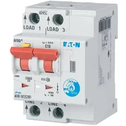 Eaton 187174 Brandschutzschalter, 2p, C, 10 A, 30 mA, Typ A AFDD-10/2/C/003-A