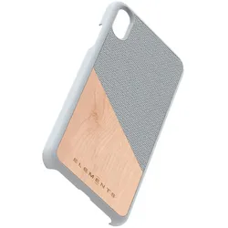 Nordic Elements Original Hel - Hülle für iPhone Xs Max with real maple wood (Light Grey)