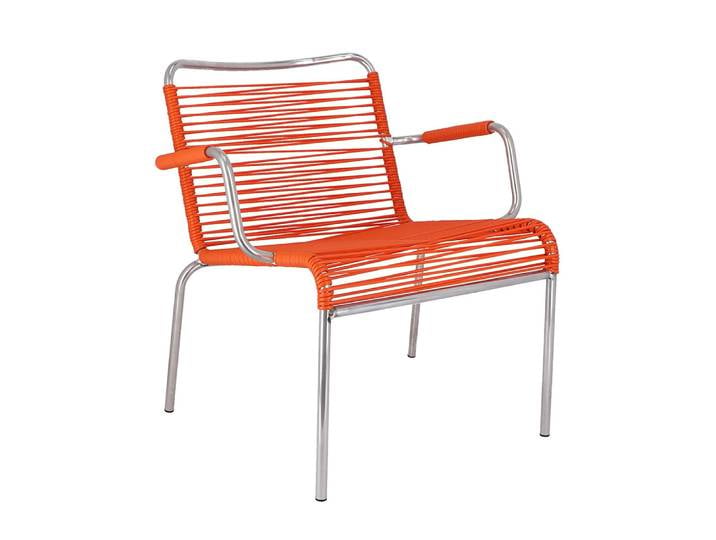 Jan Kurtz Loungesessel MYA SPAGHETTI Gestell Aluminium Bespannung