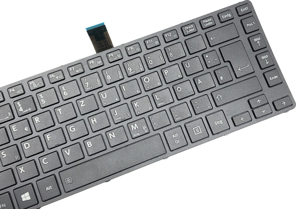 T-ProTek Zwart toetsenbord compatibel met Toshiba Tecra A40-C-18D