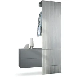 GARDEROBE Carlton Paneel in Avola-Anthrazit
