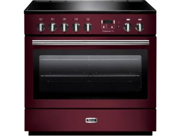 Falcon - Piano De Cuisson Induction Professional + Fx 90 Induc Rouge Airelle