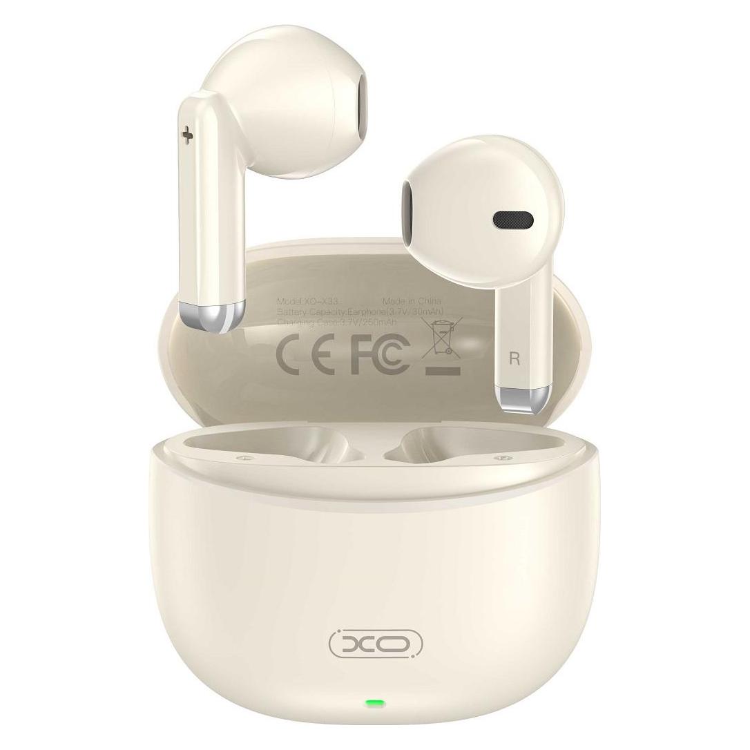 xO Bluetooth-Kopfhörer X33 TWS beige (4 h, Kabellos) (42743570)