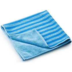 Microfasertuch Borstentuch Mega Clean blau 40x40 cm ideal für Sanitär und Fenster, 2 Seiten für jeden Schmutz
