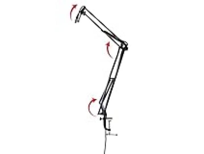 Gator Frameworks - GFWMICBCBM1000 - Bras articulé à pince pour micro