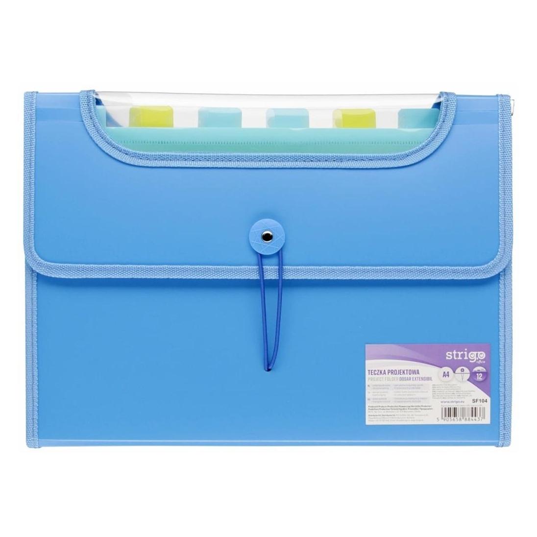 Stigo Bike A4 Vfile-Ordner mit 12 Trennblättern, blauer STRIGO (A4) (58216389)