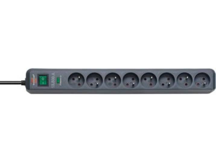 Brennenstuhl - Multiprise 8 Prises Anthracite 1.4m H05vv-F3g1.5
