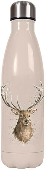Wrendale Designs 'Portrait Of A Stag' Stag 500ml Water Bottle