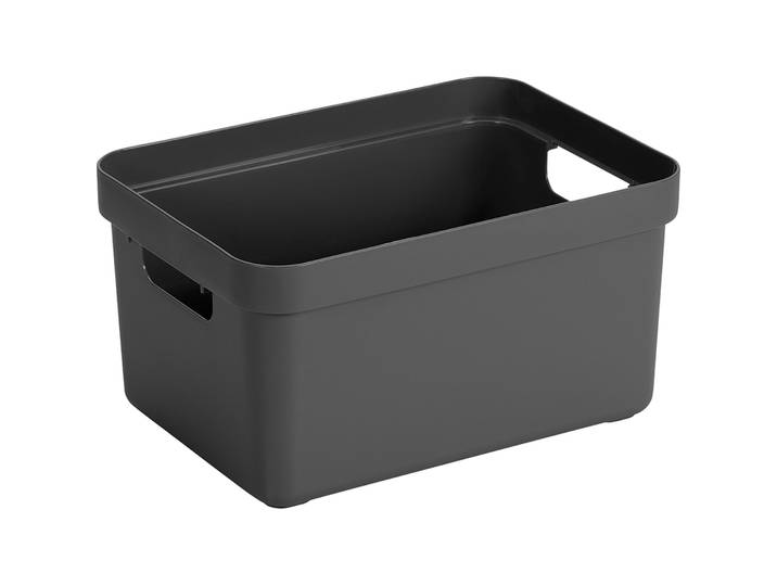 Box Sigma home anthrazit H 12.2 cm - Material: Kunststoff - Box