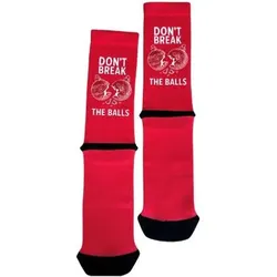 MB Wear, Unisex, Sportsocken, Balls (S), Rot