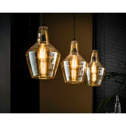 designline »Selma« Hängelampe Braunglas