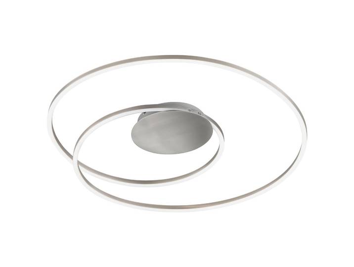 Fischer & Honsel Led-Deckenleuchte, Nickelfarben, Metall, rund, 8 cm, Lampen & Leuchten, Innenbeleuchtung, Deckenlampe, Deckenlampen