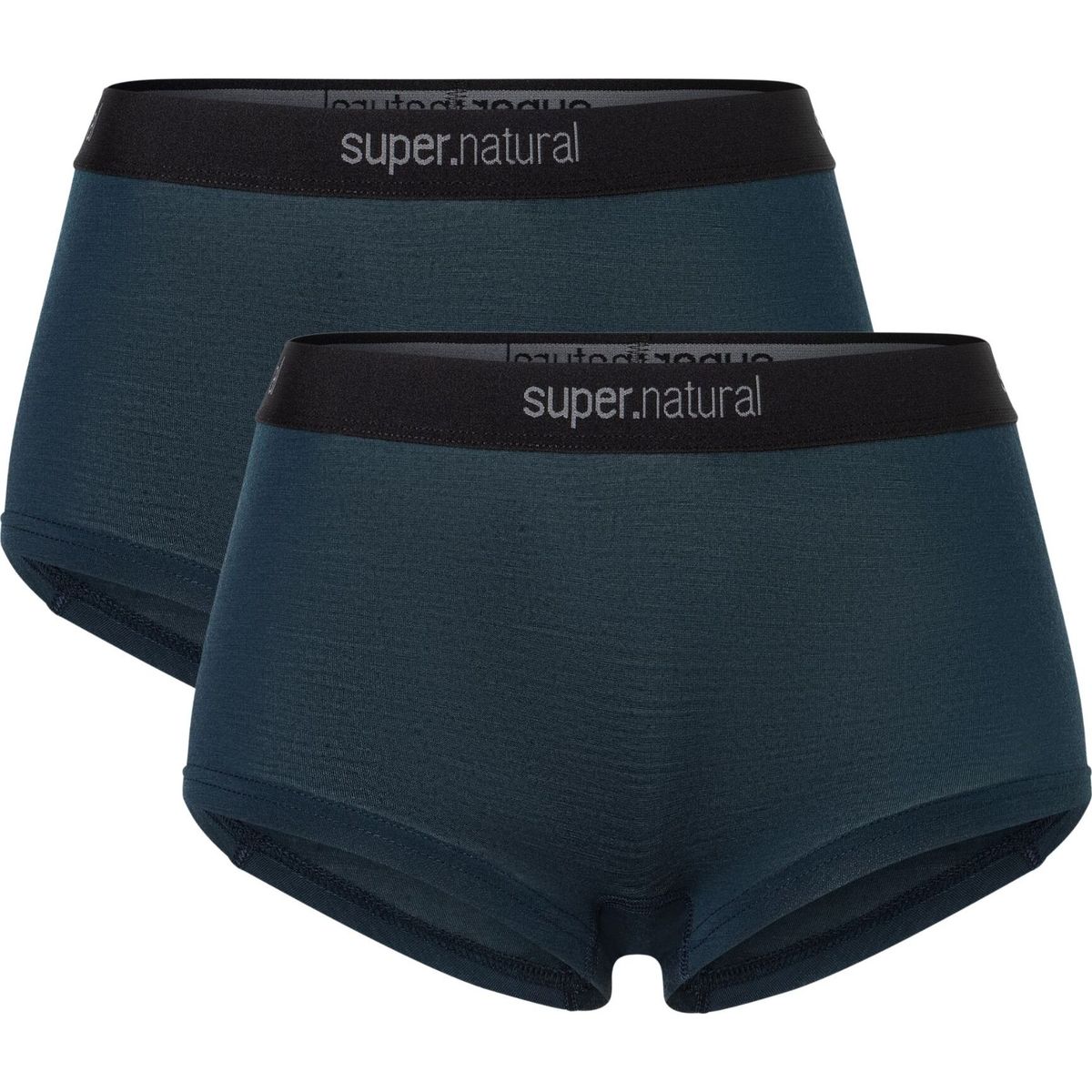 Super.Natural W TUNDRA175 Hipster 2-PACK blueberry/blueberry (Y86) XS SNW021550Y86XS