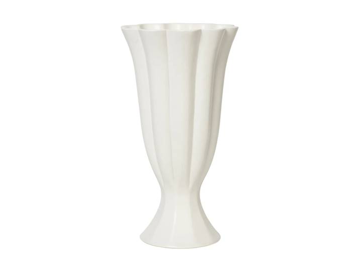 Broste Copenhagen Heli vaas L Cream