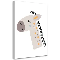WANDBILD boho pferd für kinder