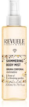 Revuele Shimmering Body Mist névoa iluminadora para corpo tom Gold 200 ml. Shimmering Body Mist