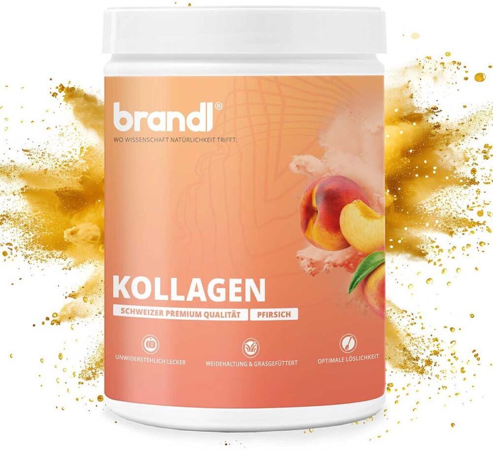 Brandl Kollagen Pulver Pfirsich
