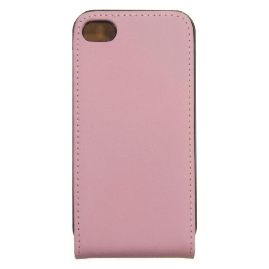 OEM Slim Leder Flip Case für iPhone 4/4s - rosa (Apple iPhone 4, Apple iPhone 4s) (25440247)
