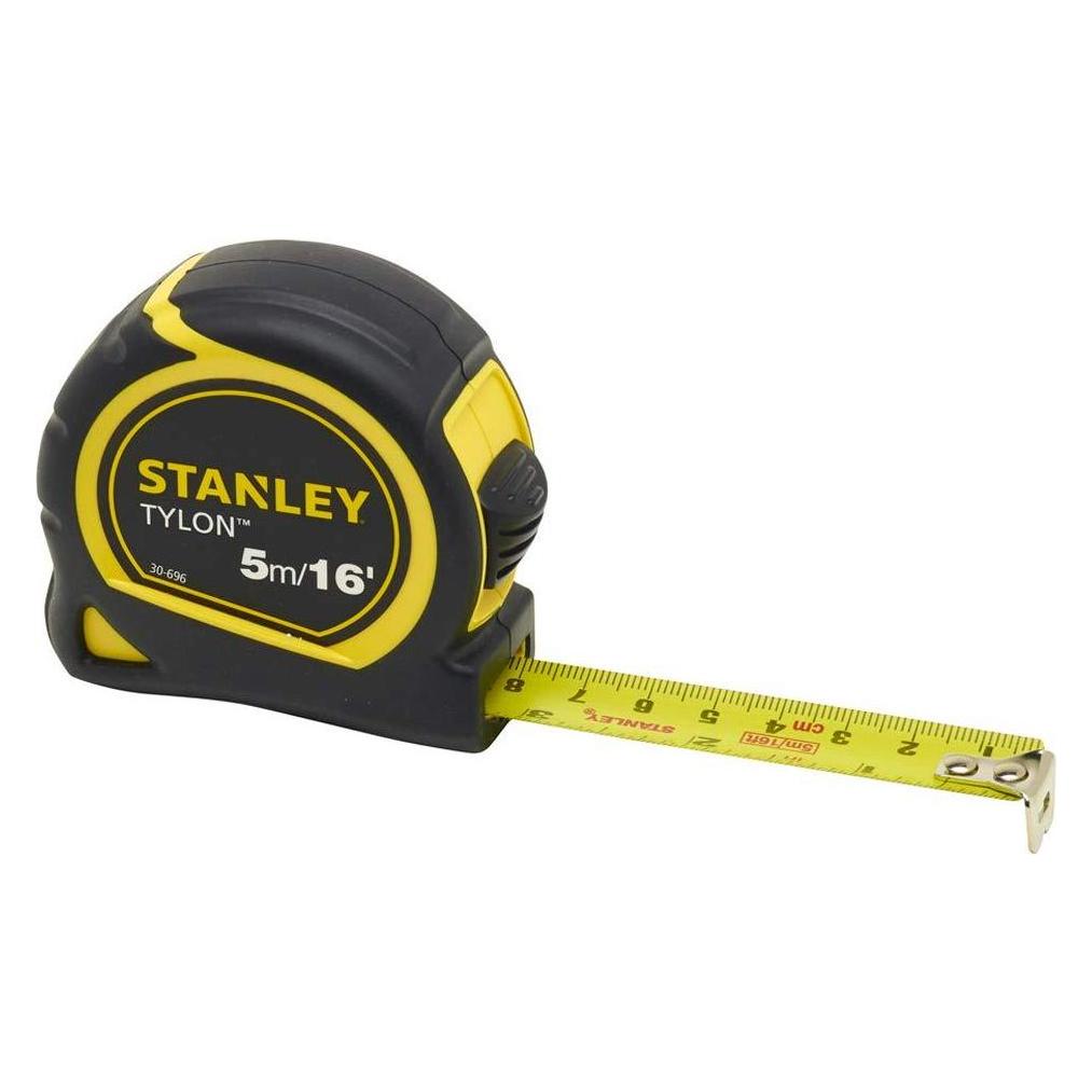 Stanley 306960 5 m-16 ft / 19 mm OPP-Massband, Kunststoffgehäuse (K) (5 m) (0-30-696)