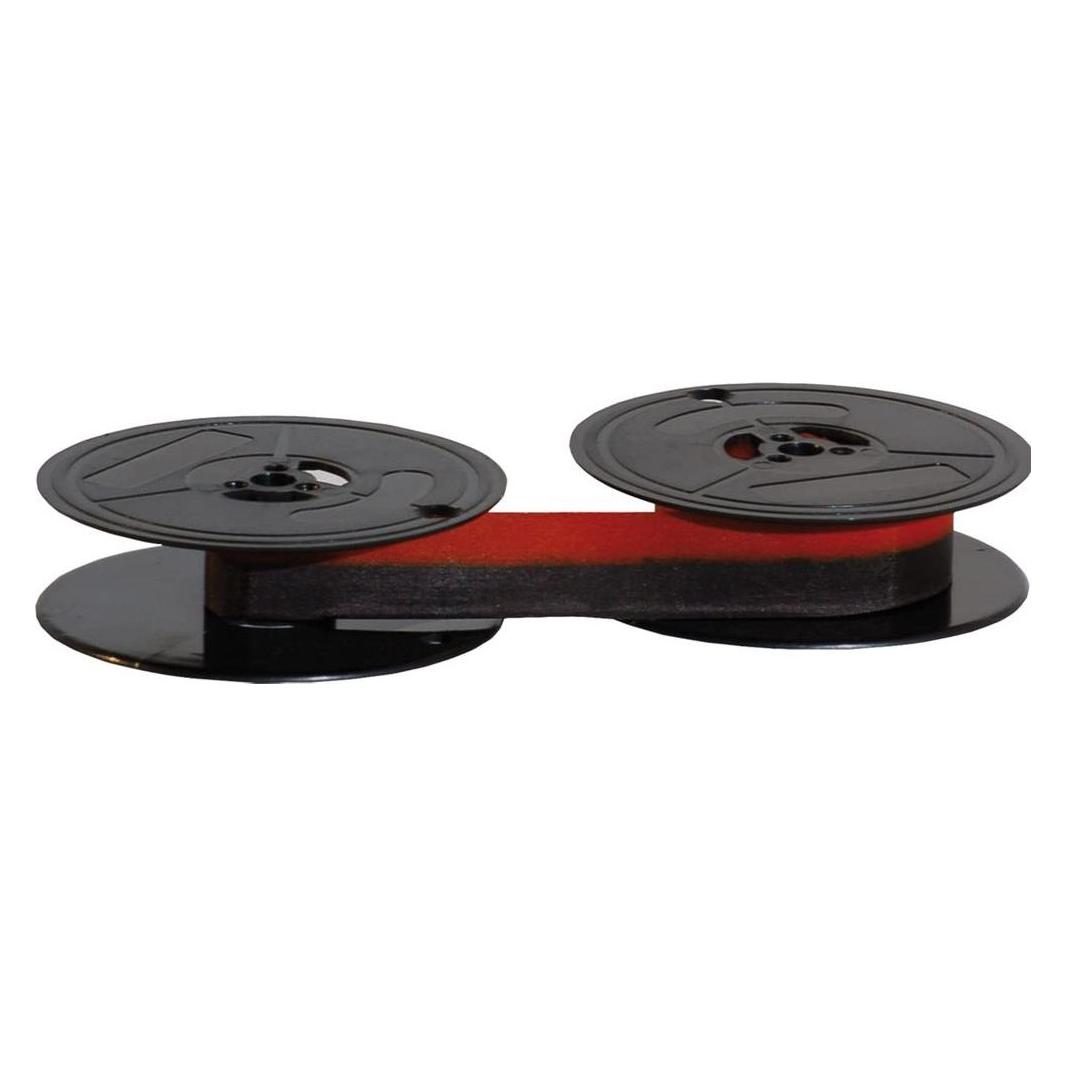 Kores Farbband Nylon schwarz/rot (1.30 cm, Rot, Schwarz) (Gr.51)