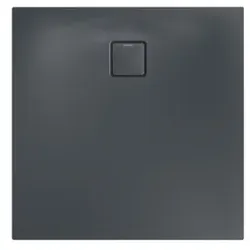Kaldewei ALUVIA Duschwanne 325811111666 Rutschhemmend, Ablaufloch Ø 90 mm, 80 x 80 x 20 cm, cool grey 80