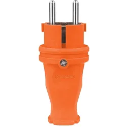 Gummistecker 16A 230V Stecker orange 3101-301-2300