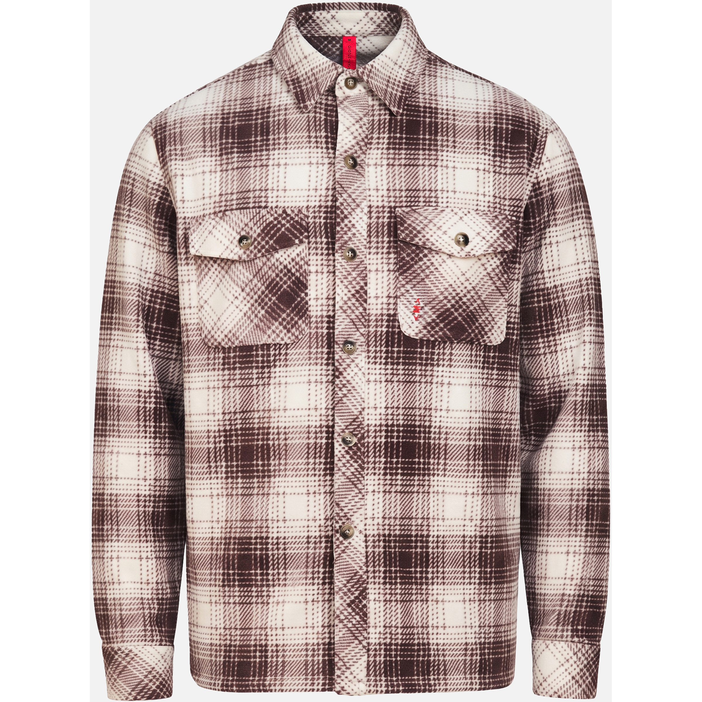 The Mountain Studio Micro Fleece Herren Hemden beige Größe M Lifestyle Schnell trocknend