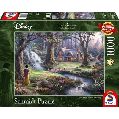 Puzzle Schmidt Spiele 59485 Disney Schneewittchen Thomas Kinkade Premium 1000 Teile