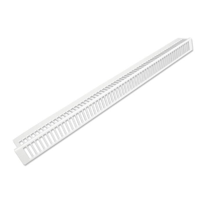 Purmo Zierabdeckung A06110000601TG0 BL 600 mm, Typ 11, abgewinkeltes Ziergitter