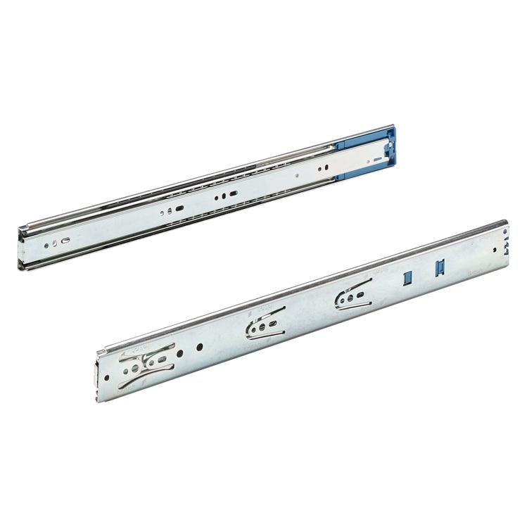 Hettich Schubladenschiene Vollauszug 450 mm mit Anschlagdämpfung chromatiert 9126922 2 Stück (9126922)