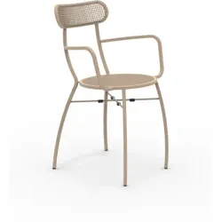 Ciao robuster Outdoorsessel mit Armlehne beige BE