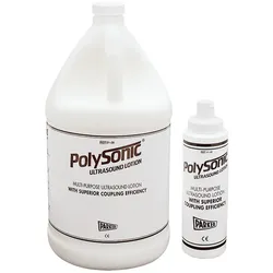 Polysonic Ultraschall-Lotion 4 x 3,8 Liter Kanister inkl. 4 x 250 ml Leerflasche