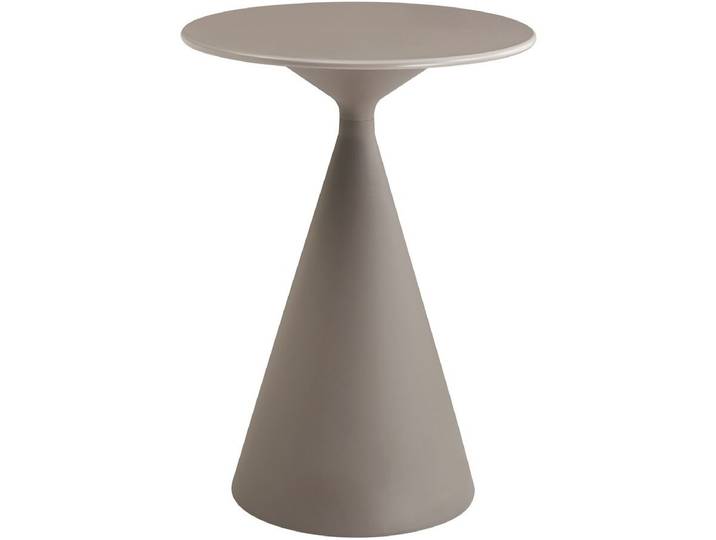 Table haute bistro de jardin ⌀80 cm Néora - Taupe