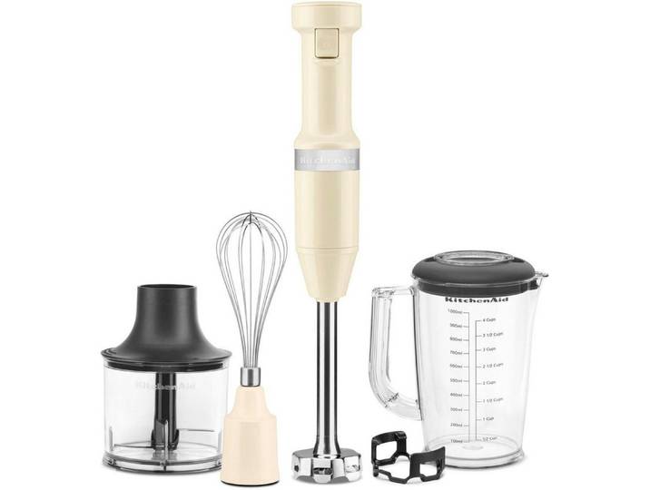 KitchenAid Stabmixer 5KHBV83EAC ALMOND CREAM, 180 W