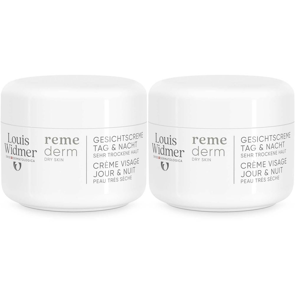 Widmer Remederm dry Skin Gesichtscr.Tag&Nacht o.P. 2x 2x50 ml Creme