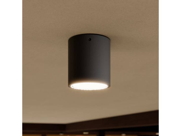 Meret d'Extérieur Plafonnier Graphite - Lucande - Balcon - Moderne - Métal - Rond