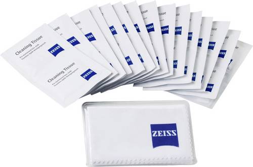 Zeiss Mikrofasertuch 18 x 18cm + 20 Reinigungstücher 2096-687 Kamera Reinigungsset