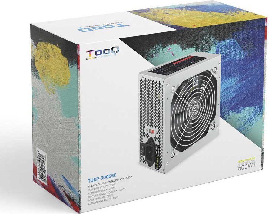 TooQ TQEP-500SSE ATX Voeding 500W