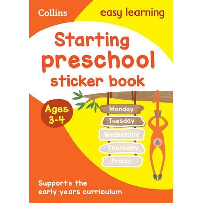 EASY LEARNI_STARTING PRESCHOOL, Taschenbuch von Collins Easy Learning, HarperCollins, 978-0-00-877534-6