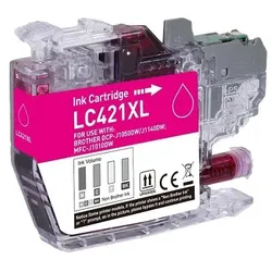 Kompatible Druckerpatrone Brother LC-421 XL-M Magenta, LC421XLM