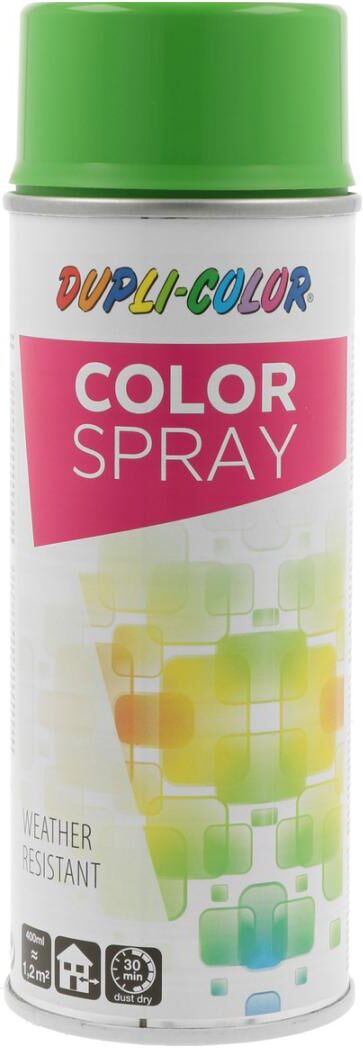european aerosols DUPLI-COLOR COLOR SPRAY RAL 6018 gelbgrün glanz, 400 ml