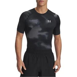 Under Armour, Herren, Sportshirt, Hg Armour Printed Ss (XXL), Schwarz