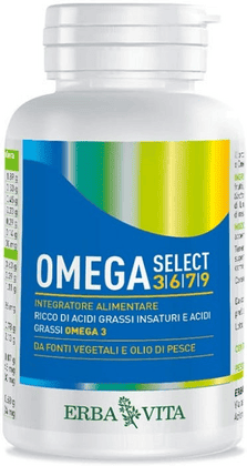 Erba Vita Omega Select 3 6 7 9 Integratore Di Omega 3 120 Perle