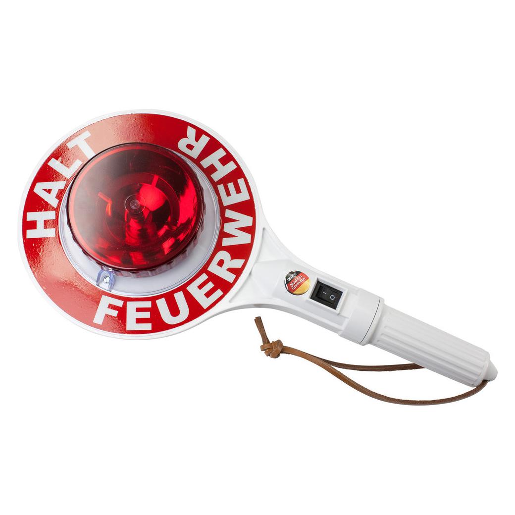 Dönges Anhaltestab kurz, beidseitig beleuchtet, Halt Feuerwehr, E10 (35385371)