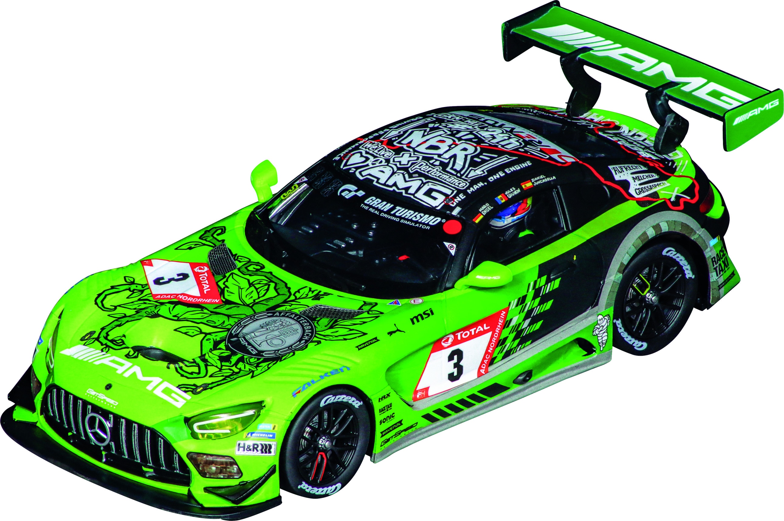 Carrera Digital 132 Mercedes-AMG GT3 Evo GetSpeed Performance, No.3, 24H Nürburgring